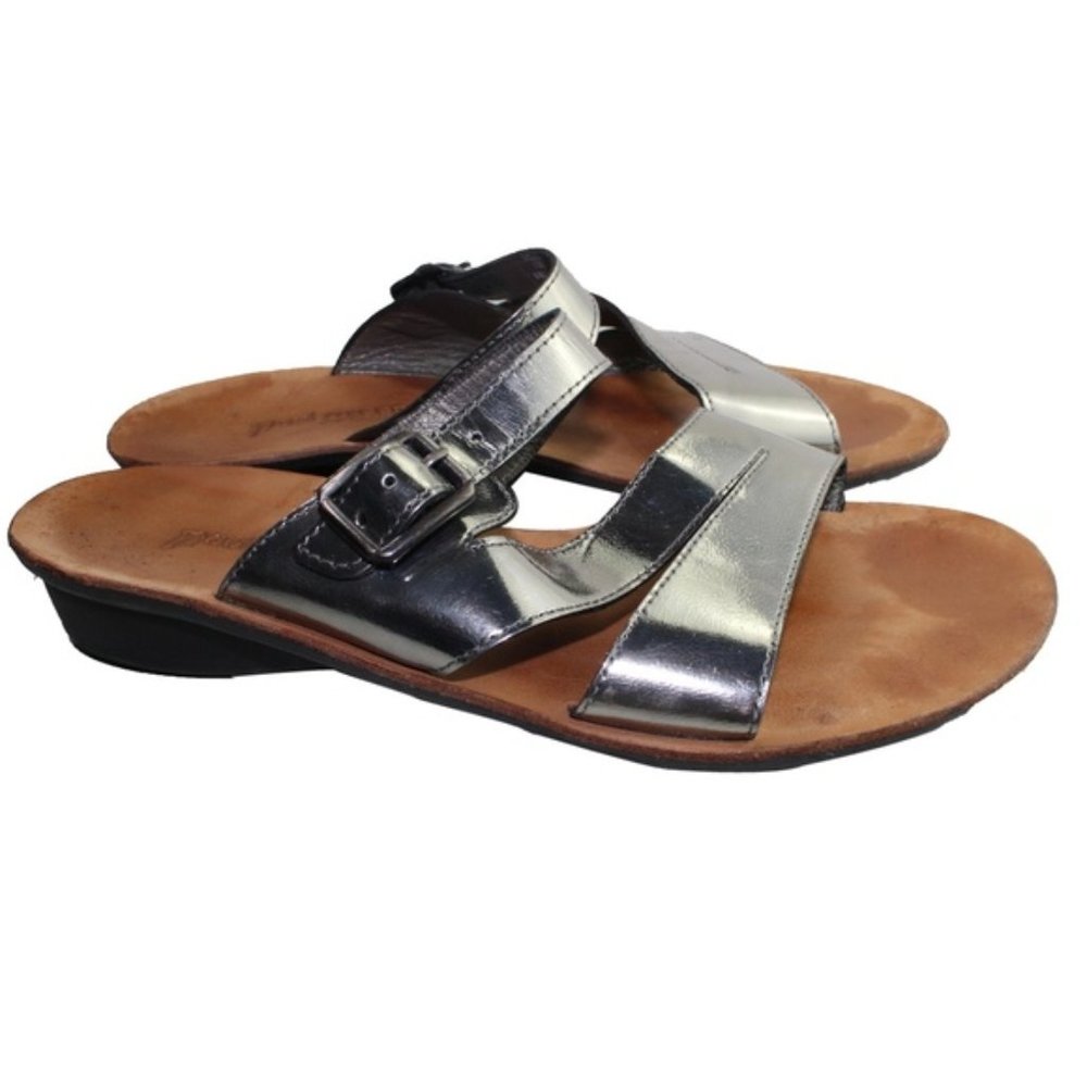 Paul Green Women's Silver Sandals. Size 5.5😍